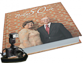 Álbum Bodas 20x30cm 80 pág. até 120 fotos
